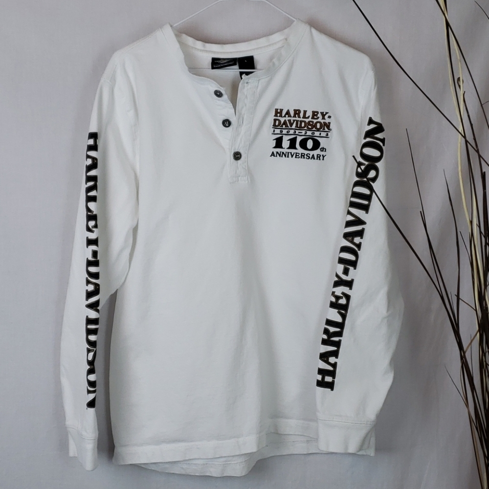 **Harley Davidson 110 Anniversary long sleeve